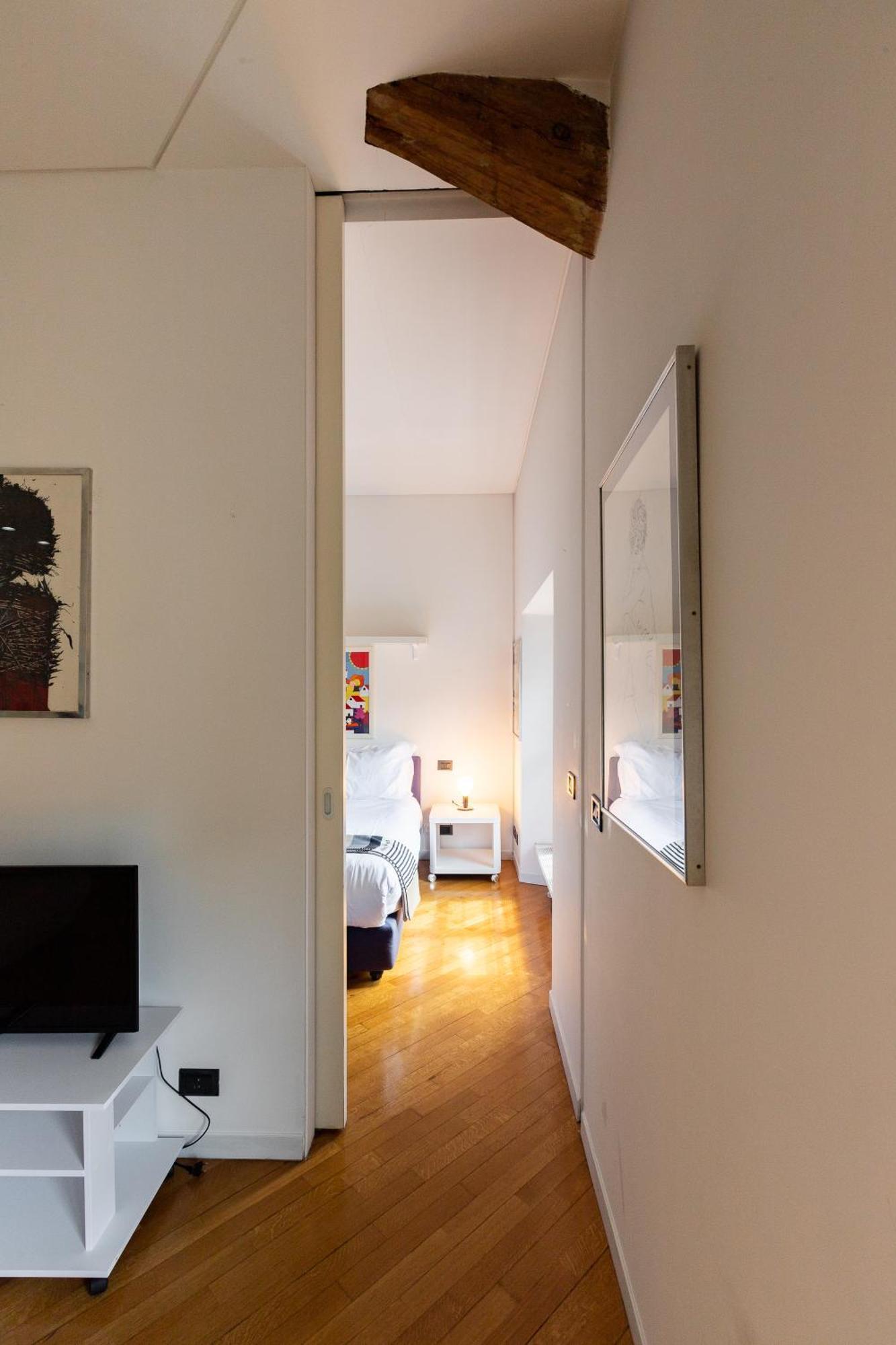 Brera District Coosy Apartament New Milaan Buitenkant foto